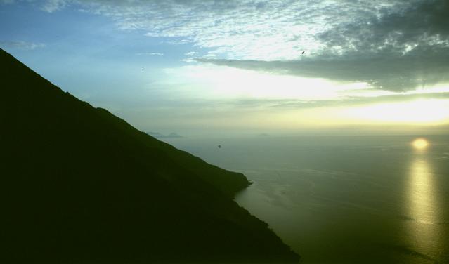  [Late sun, Sciara del Fuoco] 