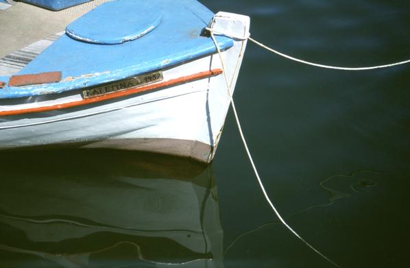  [Boat in harbour] 
