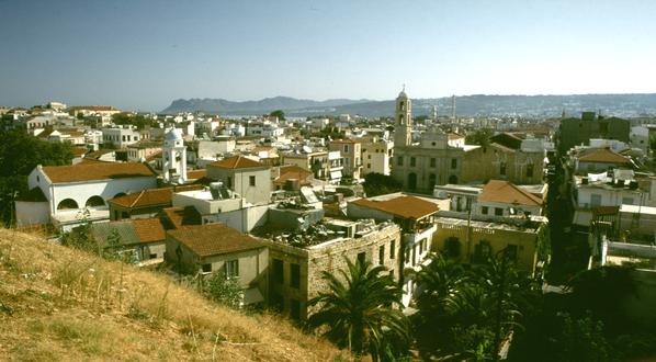  [View from the old city wall] 