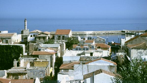  [View of harbour from the old city wall] 