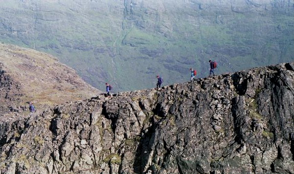  [Walkers on ridge] 