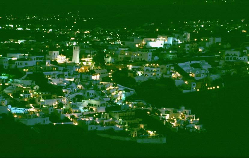  [Fira, night] 
