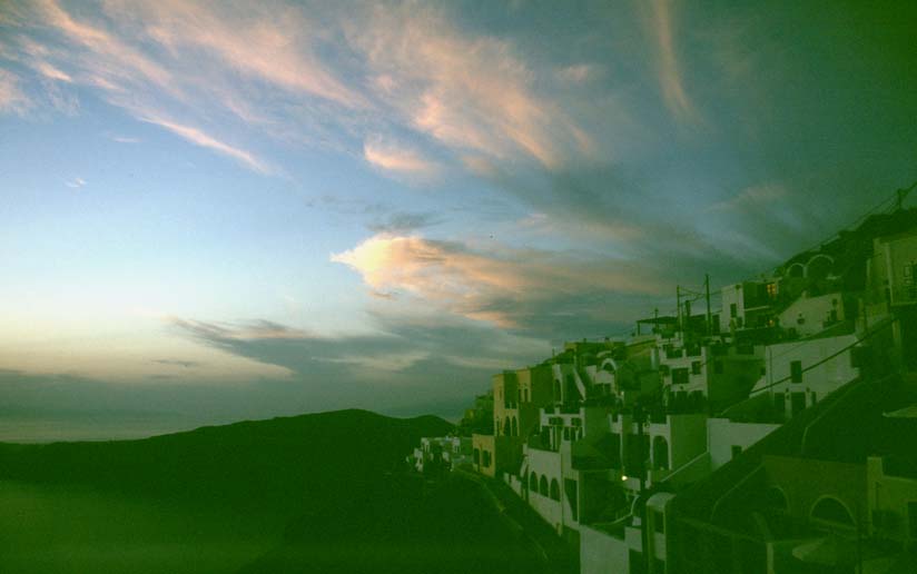  [Imerovigli, sunset] 