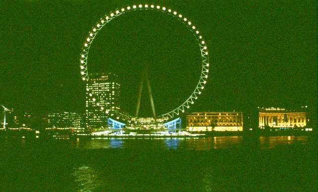  [London Eye, night] 